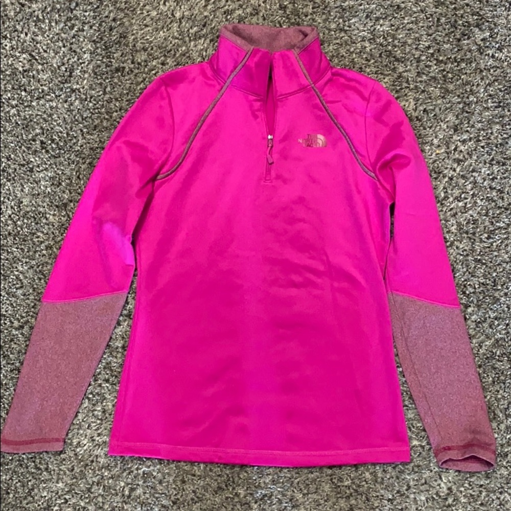 The North Face 1/4 Zip.